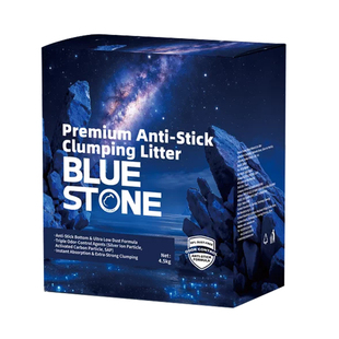它帮BlueStone蓝石猫砂钠基矿石防粘底除臭近无尘吸水好蓝钻猫砂