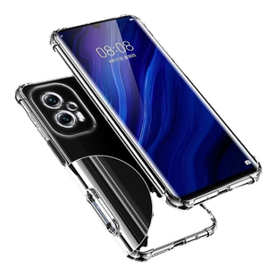 卢邦气囊防摔适用红米NOTE12TURBO手机壳硅胶note12tpro保护套note12r超薄软透明镜头全包男女新款个性简约创