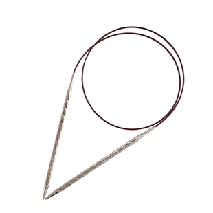 潮钩牌环形方针防脱线 80cm环形针不锈钢尼龙绳毛线手工编制工具