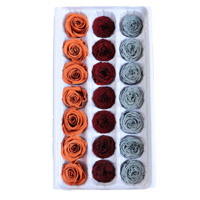 等花来国产A2-3cm永生花单朵玫瑰