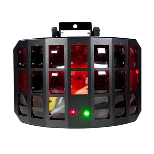 ktv闪光氛围灯七彩旋转灯家用声控激光灯蝴蝶灯酒吧蹦迪舞台灯光