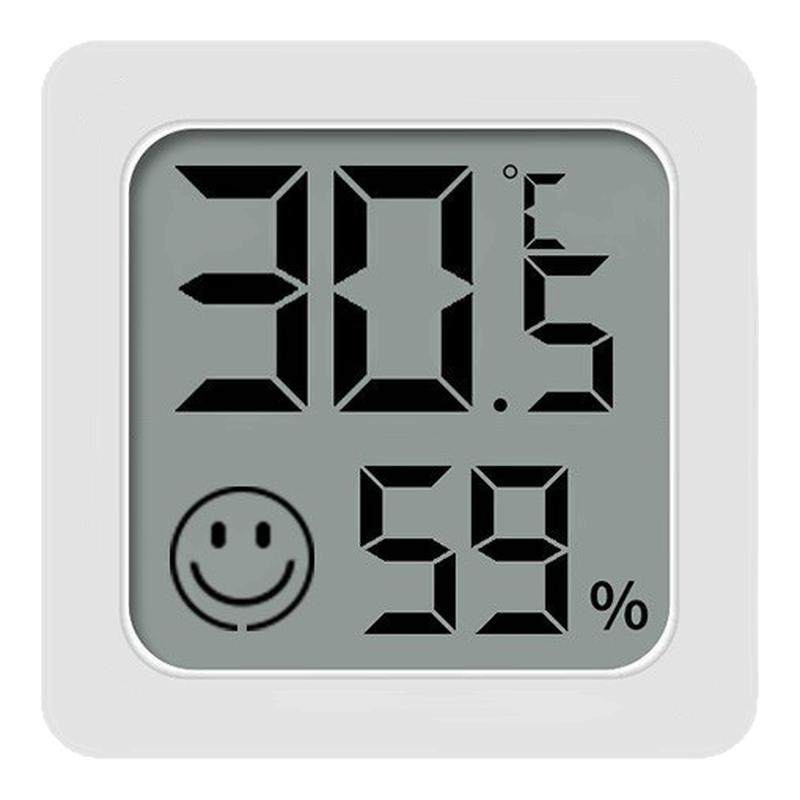 温度计室内家用高精准度电子壁挂婴儿房气温冰箱温度表干温湿度计