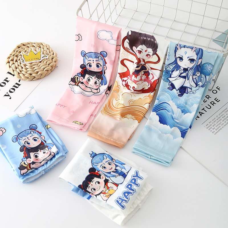 哪吒敖丙冰袖防晒儿童2025新款可爱袖套男女童宝宝防紫外线护臂