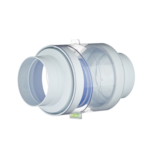 卫生间止逆阀浴室浴霸排风扇止回阀75/110PVC管道逆止阀防反味阀