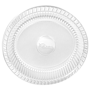 一次性餐盒餐碟子食品级圆形酒席结婚菜盘塑料碟子调料酱料碟加厚