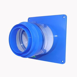 2026新款/卫生间80 100mm排气扇止逆阀75/110PVC浴霸止回阀防风阀