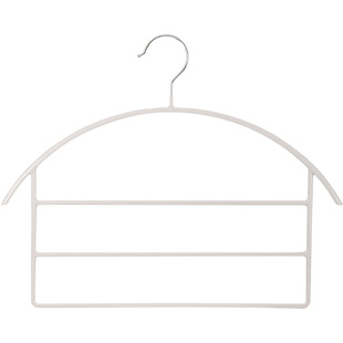 FaSoLa衣裤架多功能多层无痕裤子衣架家用衣柜收纳围巾裤子挂架