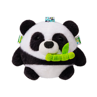 jollybaby熊猫跳跳球宝宝消耗体力学趴学爬练抬头唱歌学说话玩具