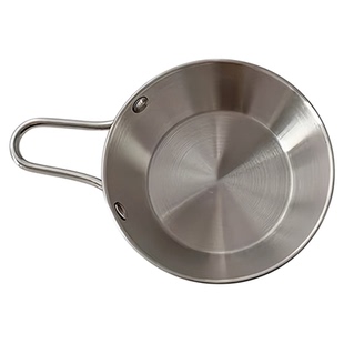 韩式ins不锈钢调料碗带手柄米酒碗家用防摔辅食碗小吃水果沙拉碗