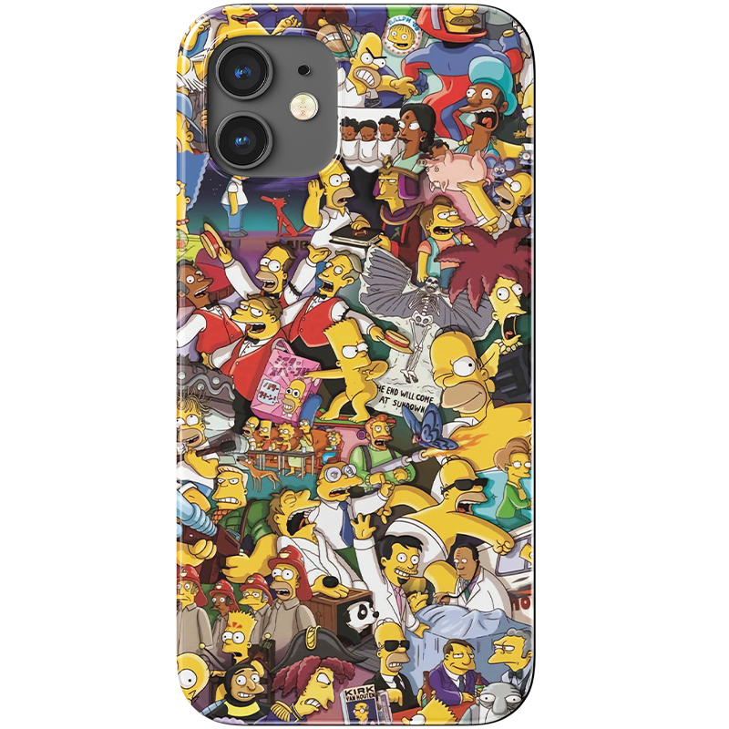 辛普森一家人物合集美式漫画手机壳适用于iphone14promax菲林小米13荣耀70三星note20u苹果12华为mate40防摔