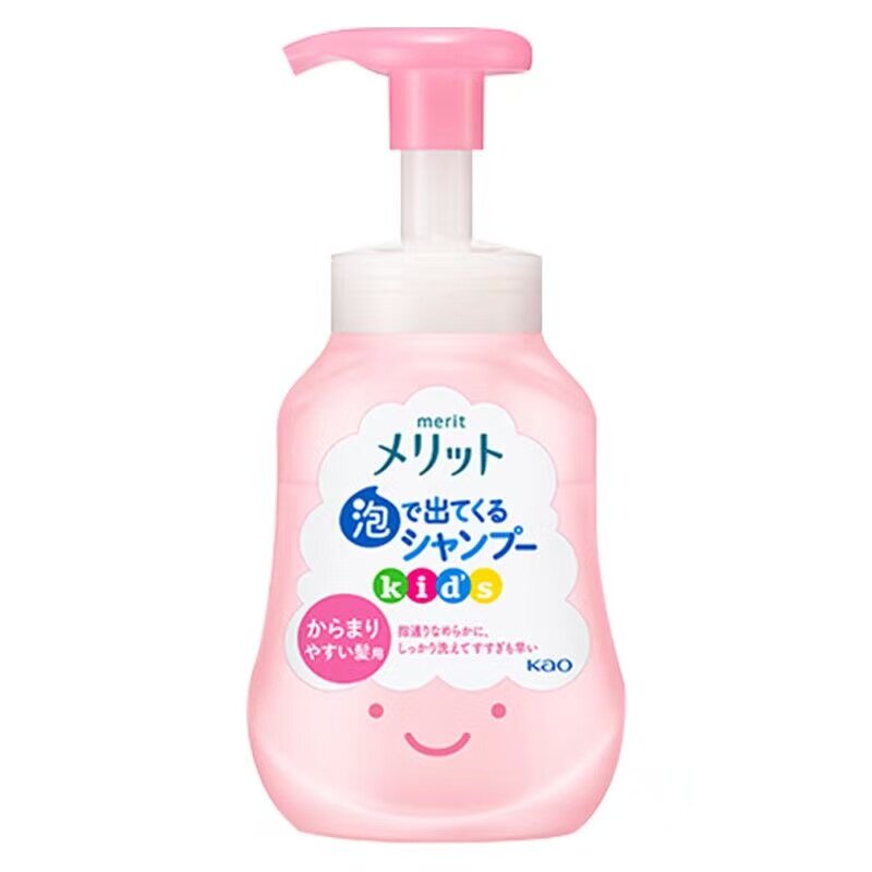 日本花王洗发水儿童泡泡