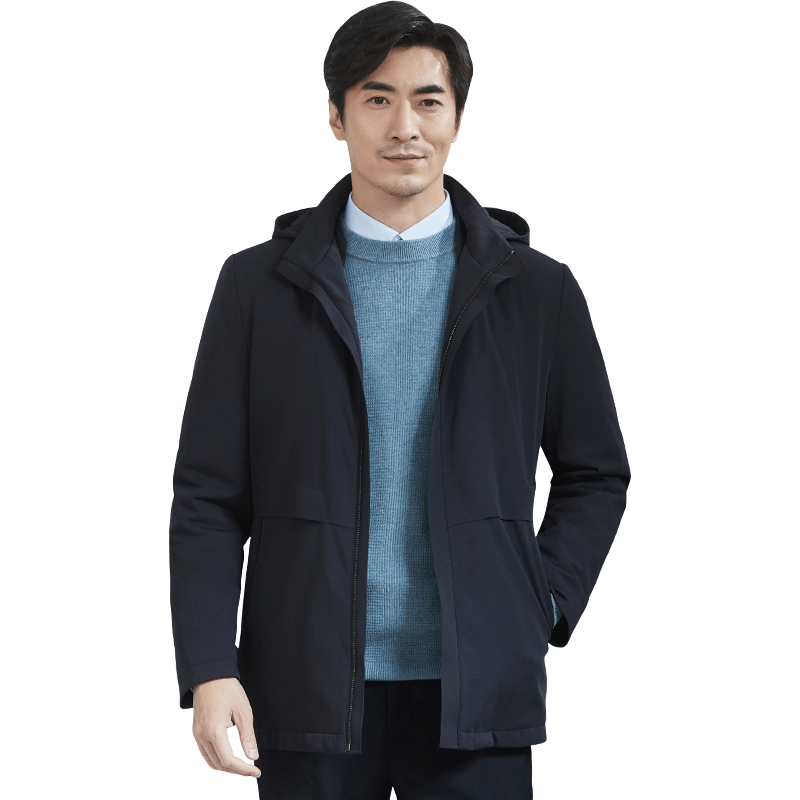 红都冬季兔皮毛内胆尼克服
