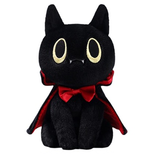 McHugs德古拉黑猫小猫玩偶毛绒玩具公仔摆件娃娃生日礼物