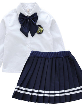 男女童英伦风幼儿园小学生校服