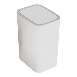 垃圾桶家用2025新款卫生间厕所带盖夹缝纸篓厨房高颜值客厅按压桶