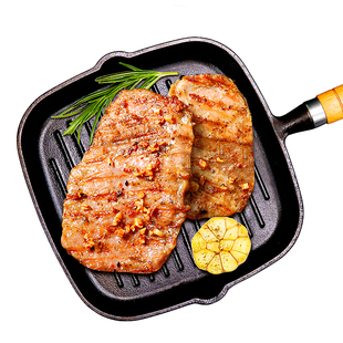 永旺达黑椒猪扒炸猪排烘焙汉堡半成品商用肉排肉大排空气炸锅食材