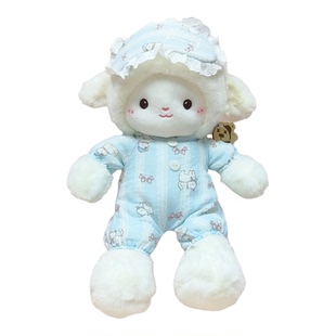 正版鼻涕熊睡衣小羊毛绒玩具安抚奶芙睡觉陪伴玩偶布娃娃儿童礼物