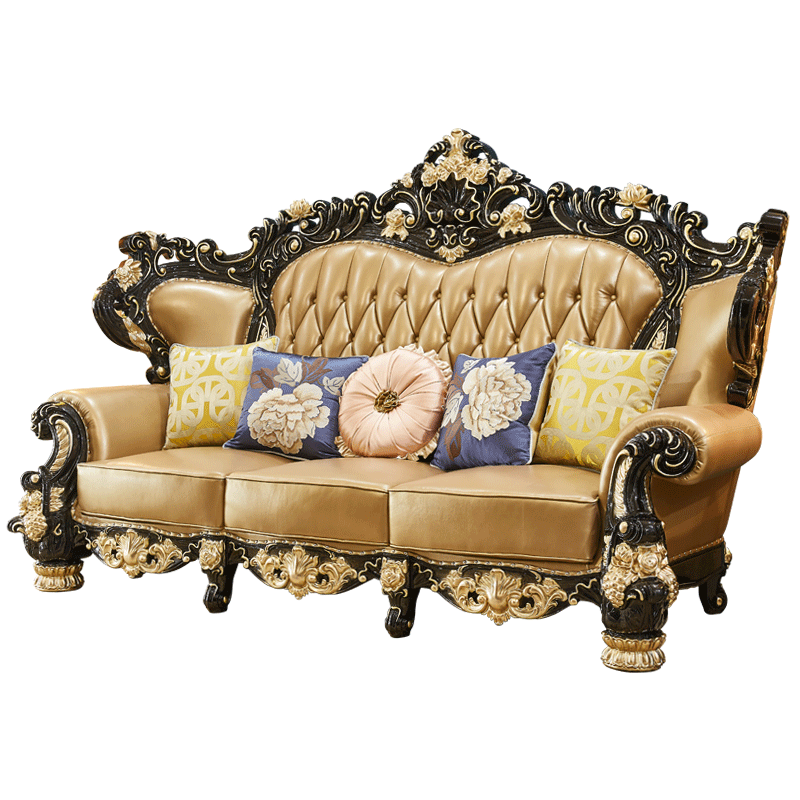 蒂舍尔欧式组合客厅奢华真皮沙发口碑评测啥样?真相大揭秘，90%的人庆幸看了