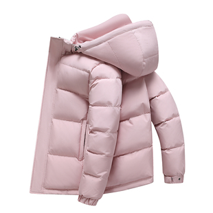 保罗高端男士羽绒服冬季2025新款加厚保暖休闲连帽鹅绒中戏外套潮