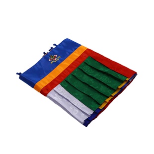 藏式帷幔普玛贡缎八吉祥蒙古族藏族饰品蒙古包餐厅家居装饰品横幅