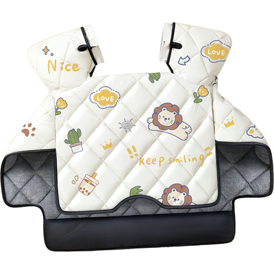 电动车挡风被冬季加绒加厚防寒