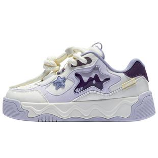 奶昔丨安踏儿童板鞋女童鞋2026春季新款校园小白鞋儿童运动鞋滑板