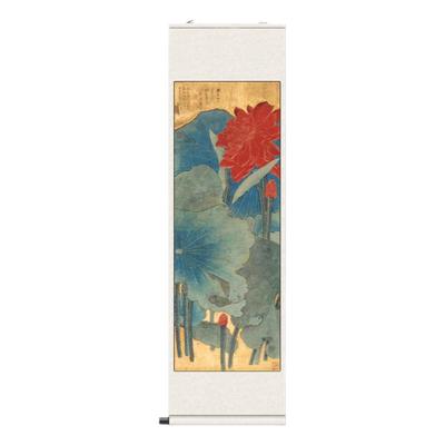 齐白石花鸟画客厅装饰壁画玄关卷轴壁画送客户字画风水挂画酒店画