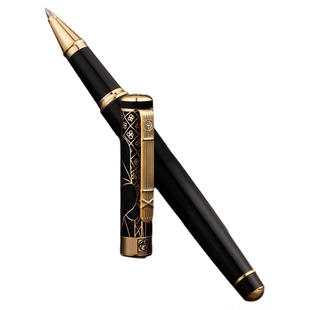 毕加索签字笔902金属宝珠笔中性笔男士高档商务女生成人办公用学生书法练字送礼礼品礼盒装企业定制可刻字