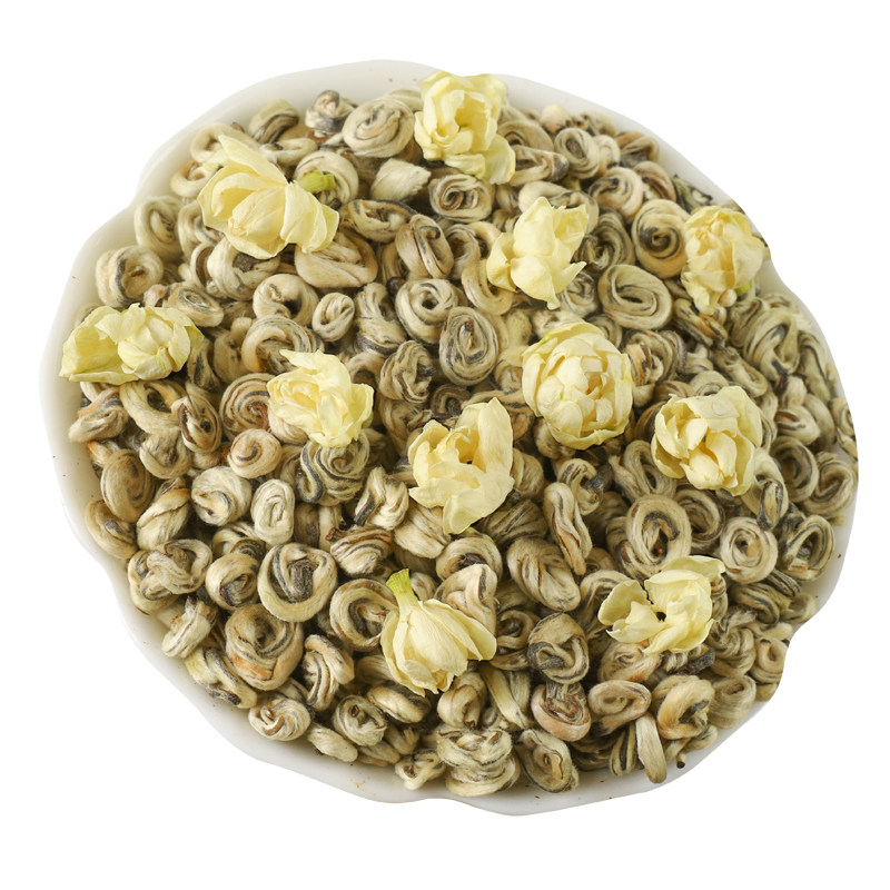 茉莉玉螺特级浓香型茉莉花茶香螺