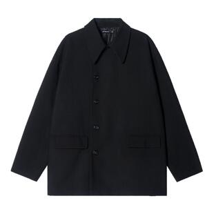 【老钱Row风】Unvesno(UN)老钱风极简廓形休闲西式休闲百搭外套