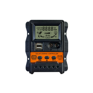 太阳能控制器12v24V全自动通用型太阳能板路灯光伏发电充电器家用