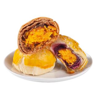 雪媚娘蛋黄酥糕点心面包礼盒早餐健康小吃休闲食品零食茶点