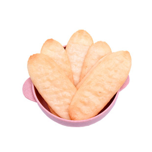 巧莱宝有机米饼磨牙口水梨汁米饼干人口易溶口水米饼独立包装零食