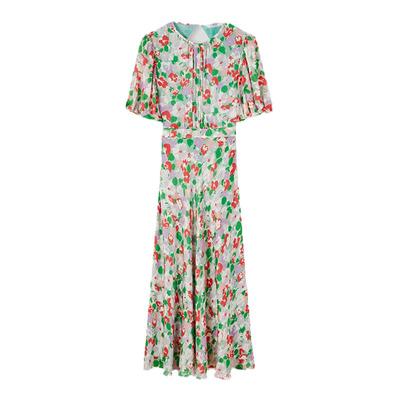 lkbennett真丝印花连衣裙