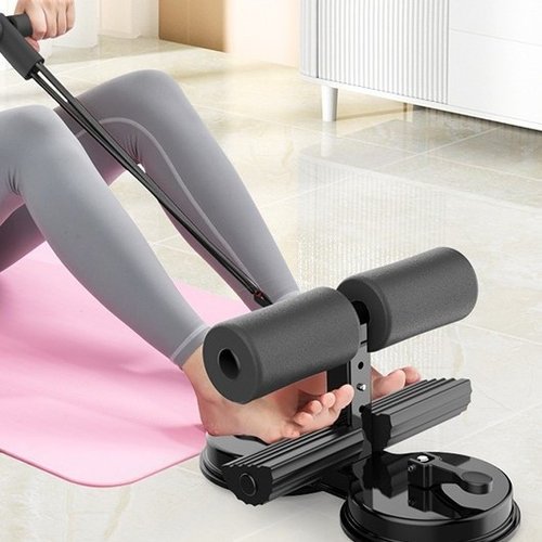 健身器材家用仰卧起坐辅助器懒人美器健收腹美腿机腰腹减腹卷肚子