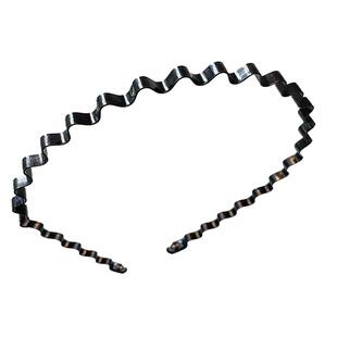 男士黑色金属发箍洗脸专用碎发隐形不勒头运动压发窟固定头箍发卡