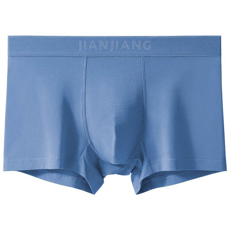 健将肥佬内裤男加大加肥纯棉四角男士宽松透气特大码胖子短裤衩头