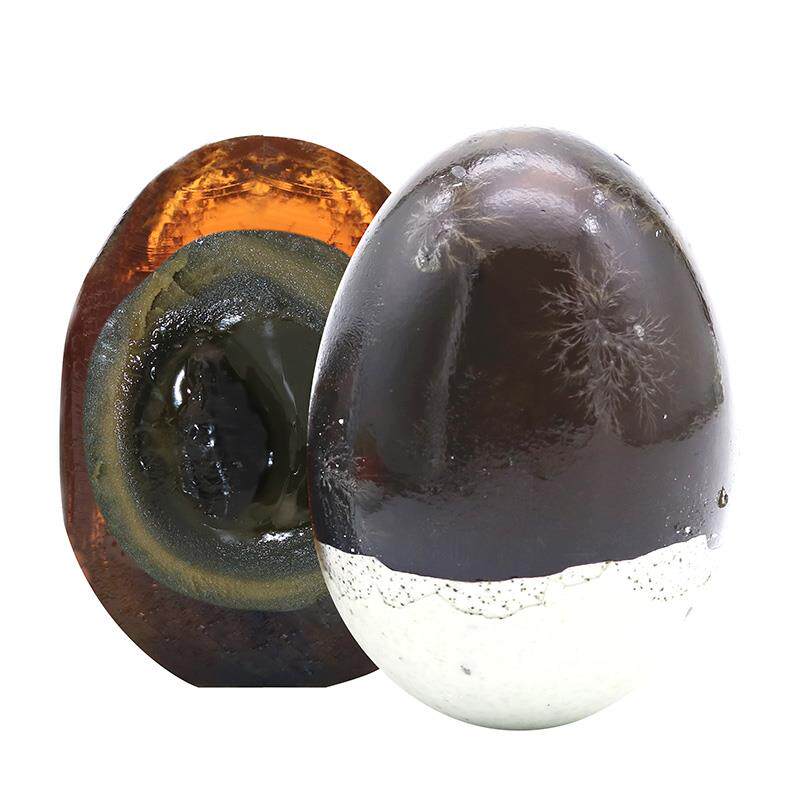 沙心皮蛋糖心松花蛋微山湖特产变蛋溏心土鸭蛋新鲜装50克*30枚