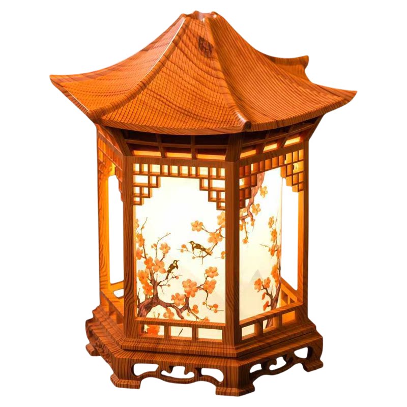 中式凉亭USB加湿器静音断电保护