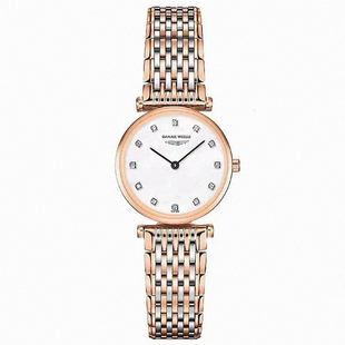 [礼物女生]官方瑞士正品贝母镶钻嘉兰手表女士防水时尚简约气质表