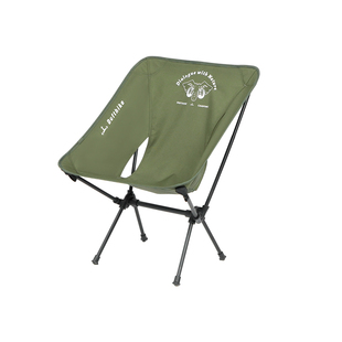 迪飞客月亮椅户外折叠椅子钓鱼沙滩野餐露营椅子便携式轻量化椅凳