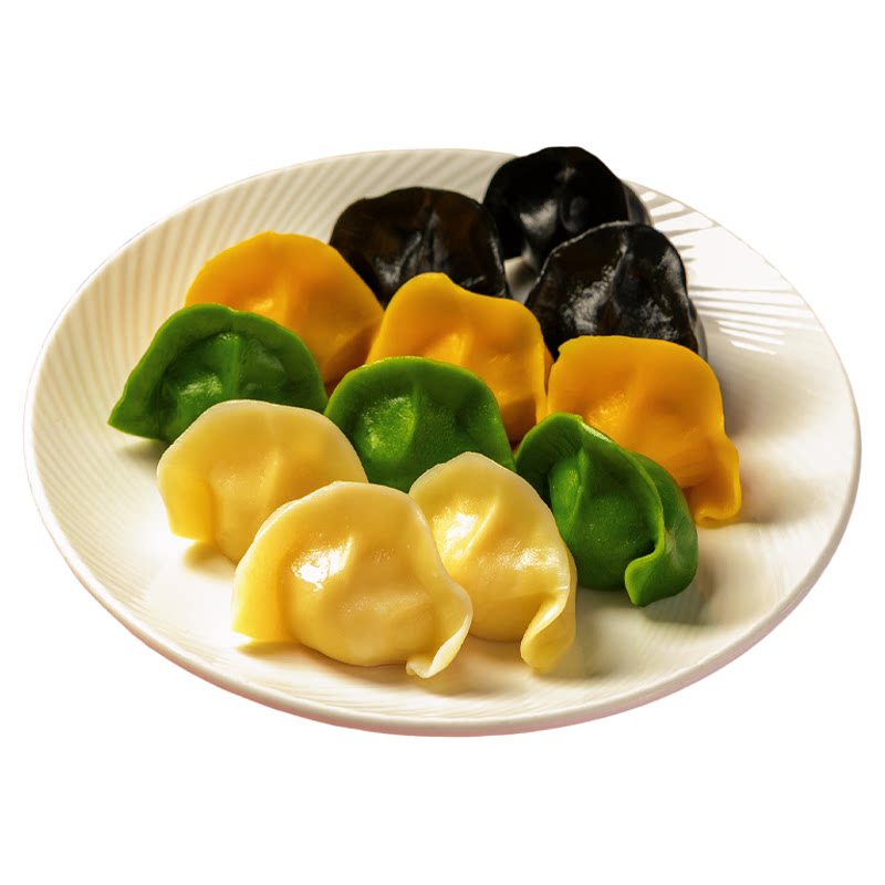 【青岛老字号】双合园海鲜水饺鲅鱼墨鱼水饺青岛特产手工包制饺子