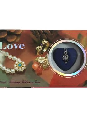 DIY项链易拉罐开盒项链盒装送女友创意礼品创意珍珠蚌淡水小蚌