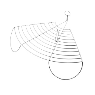 扇形厕所网三角电镀烤漆龙猫兔兔荷兰猪豚鼠小宠物可替换拆卸底网