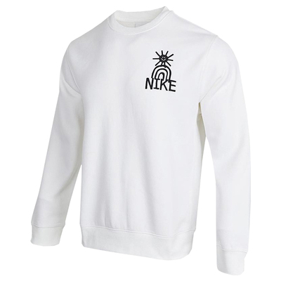 Nike耐克男子圆领刺绣套头衫卫衣