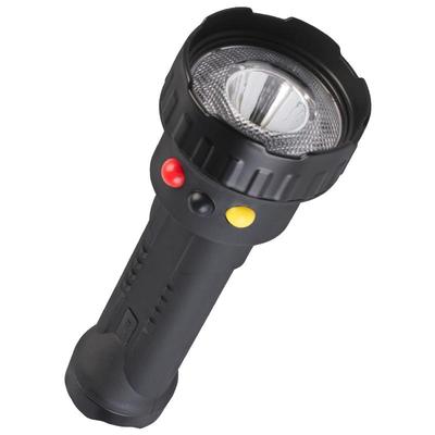 交通大容量黄绿火车指示灯手电筒