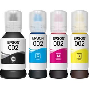 爱普生Epson 002原装四色墨水适用L4266 L4268 L6278 L6298打印