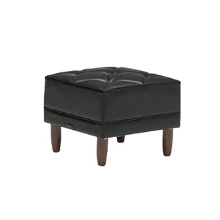 E2全球购正品日本karimoku Ottoman简约日式复古放脚凳休闲椅脚踏