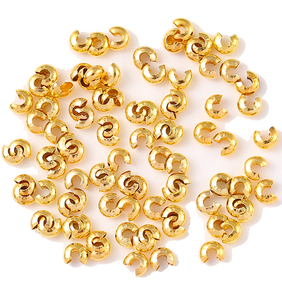 开口珠月牙扣C扣隔珠定位珠包扣