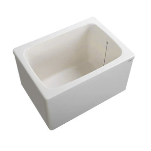 TOTO独立浴缸0.8/1/1.2米日本进口双裙边迷你小户型保温深泡浴盆